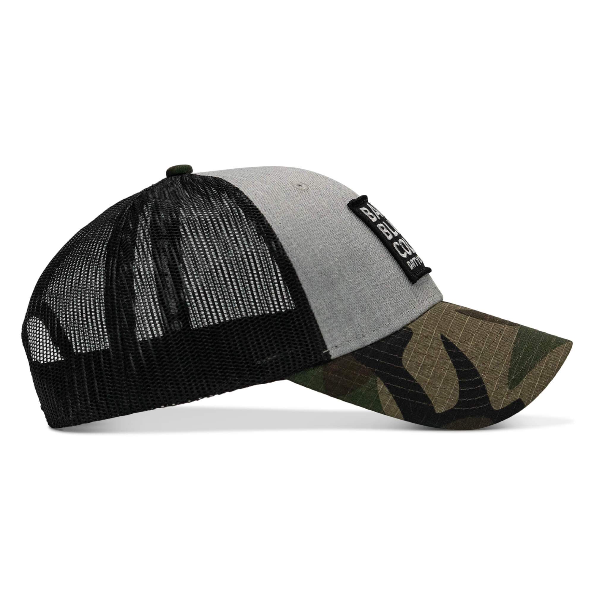 Back Blue Collar Patch SnapBack - DIRTY COWBOY USA - Flyclothing LLC