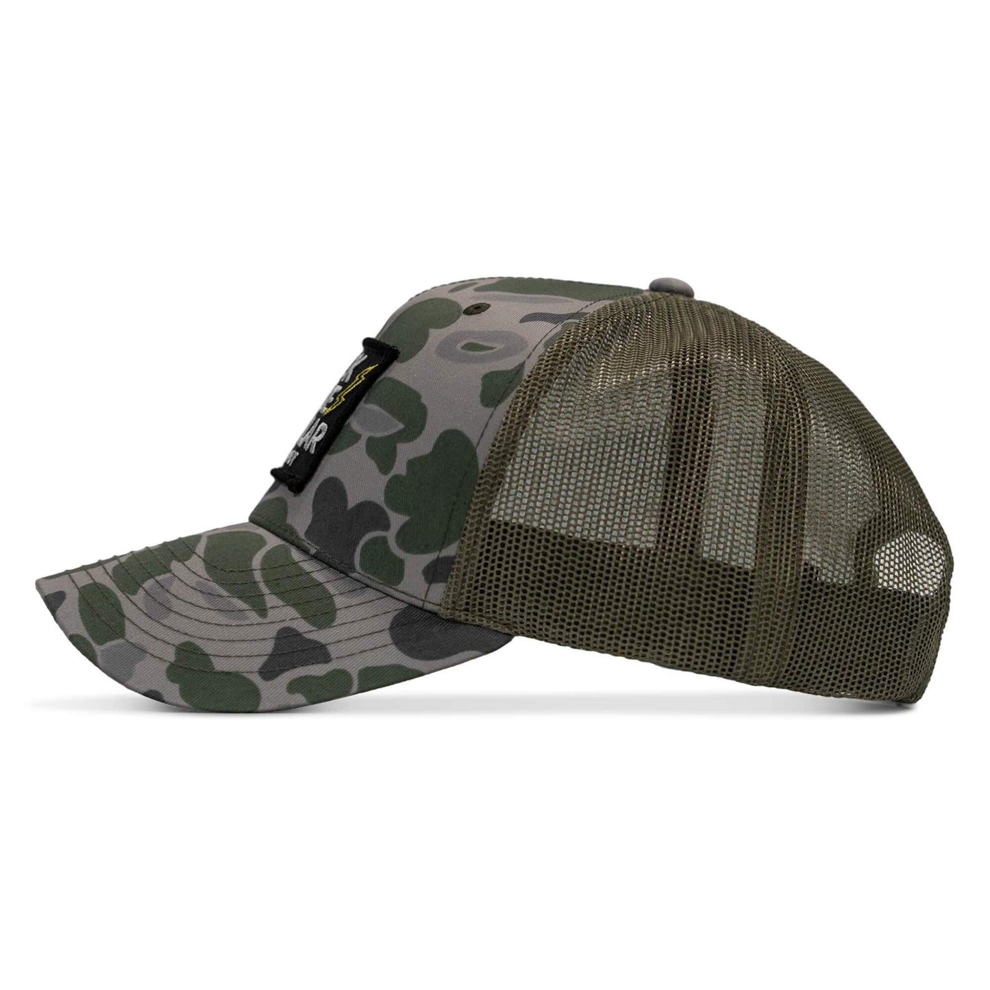 Back Blue Collar Patch SnapBack - DIRTY COWBOY USA - Flyclothing LLC