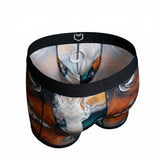 V Bamboo 8" Boxer Brief - Zen Pouch™ Duo - SHEATH UNDERWEAR - Flyclothing LLC
