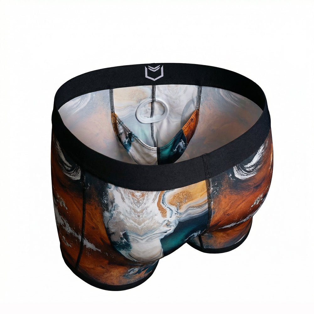 V Bamboo 8" Boxer Brief - Zen Pouch™ Duo - SHEATH UNDERWEAR - Flyclothing LLC