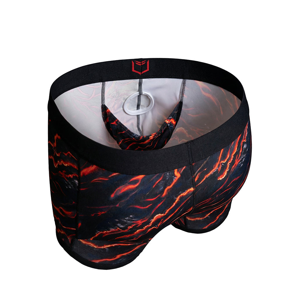 V Bamboo 8" Boxer Brief - Zen Pouch™ Duo - SHEATH UNDERWEAR - Flyclothing LLC