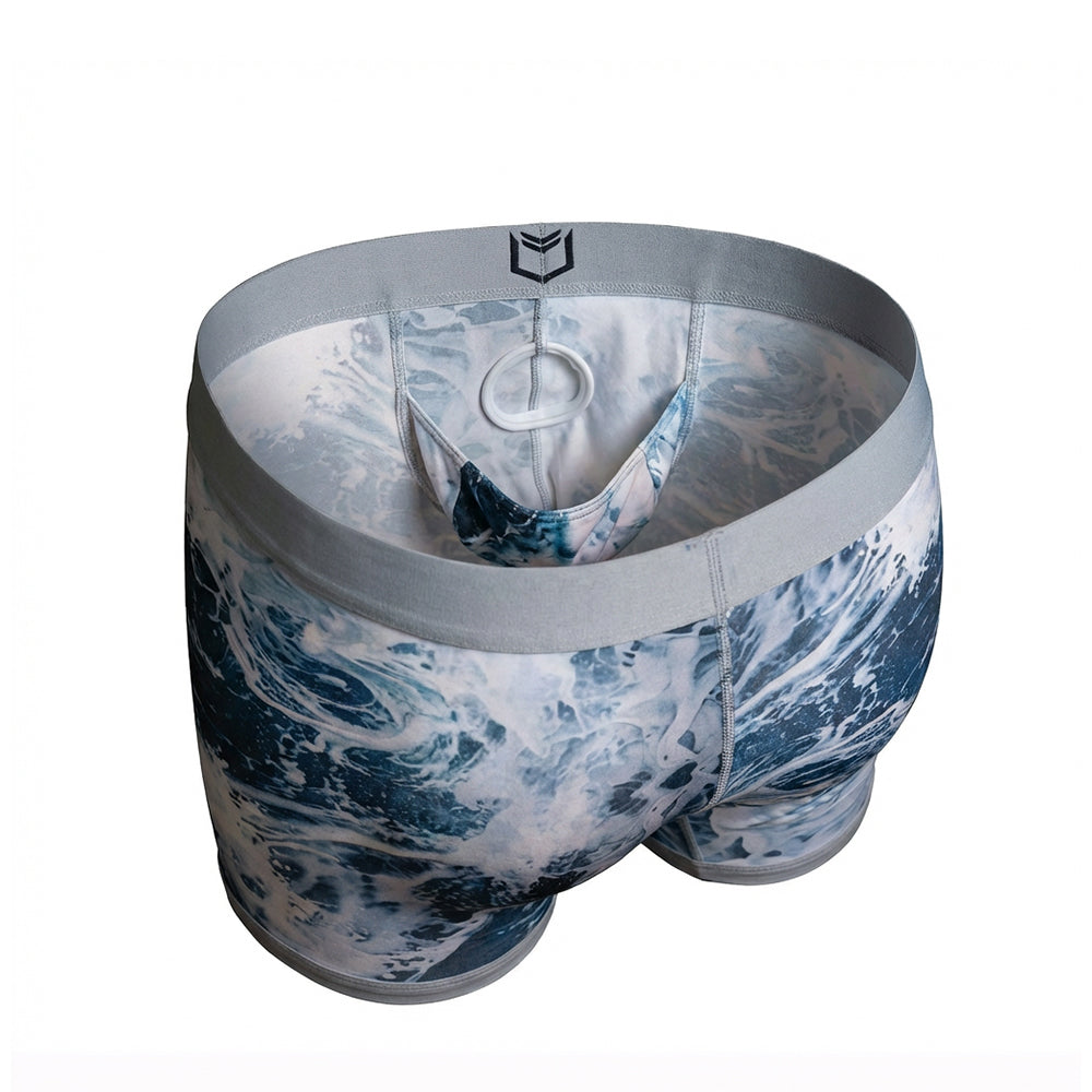 V Bamboo 8" Boxer Brief - Zen Pouch™ Duo - SHEATH UNDERWEAR - Flyclothing LLC