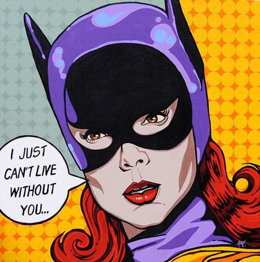 Black Market Art Company Bat Love 1 Print - Black Market Art Company - Flyclothing LLC