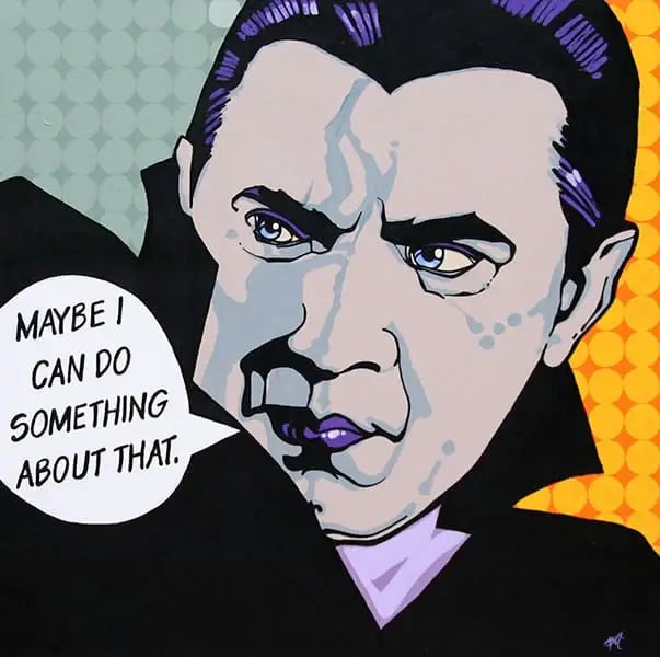 Black Market Art Company Bat Love 2 Print - Black Market Art Company - Flyclothing LLC