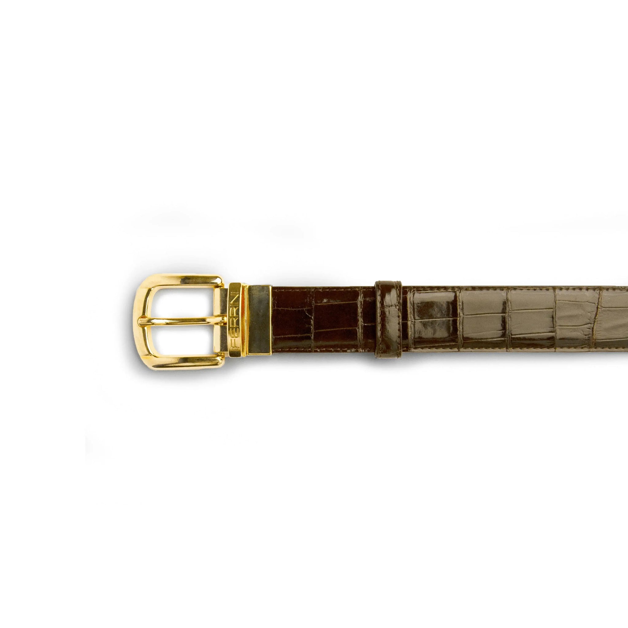 Ferrini USA Alligator Straight Belts - Ferrini USA - Flyclothing LLC