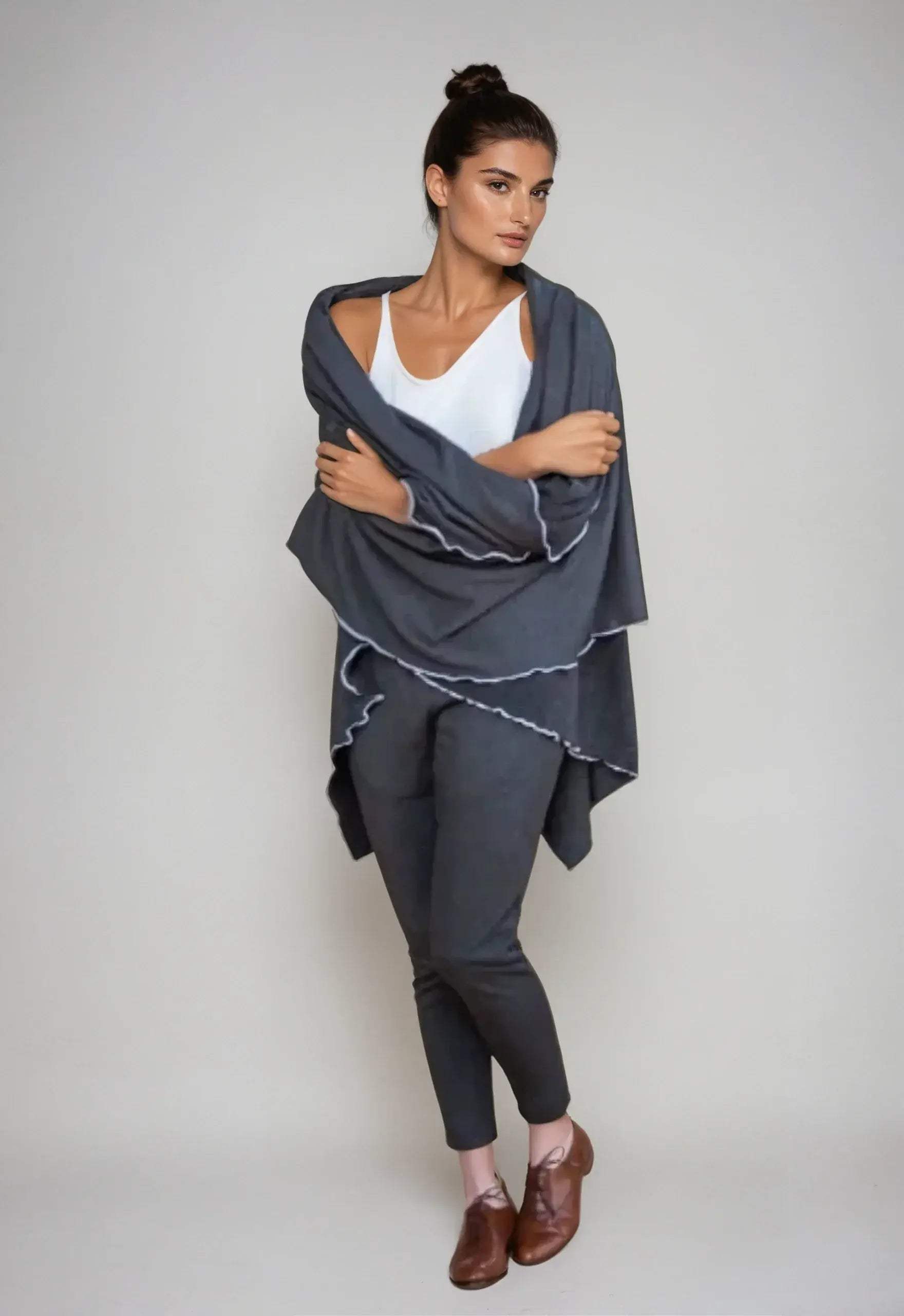 Buki Blanket - Charcoal Grey - Buki - Flyclothing LLC