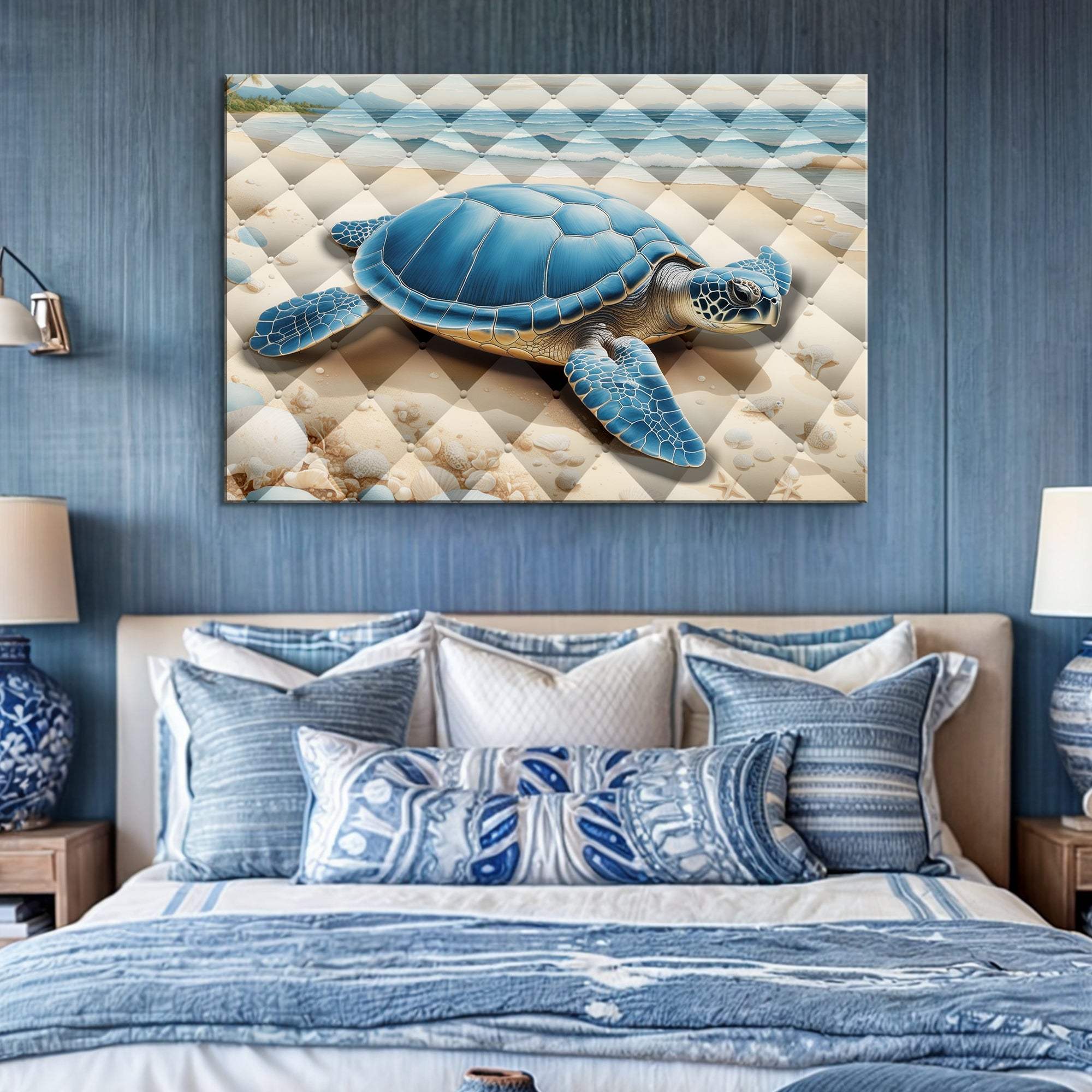 3D Coastal Wall Art V - Tailored Canvases - Flyclothing LLC