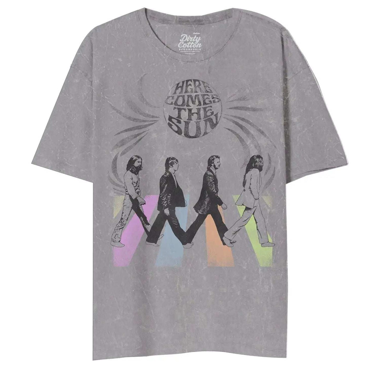 The Beatles Walk To The Sun In Color Unisex T-Shirt - The Beatles - Flyclothing LLC