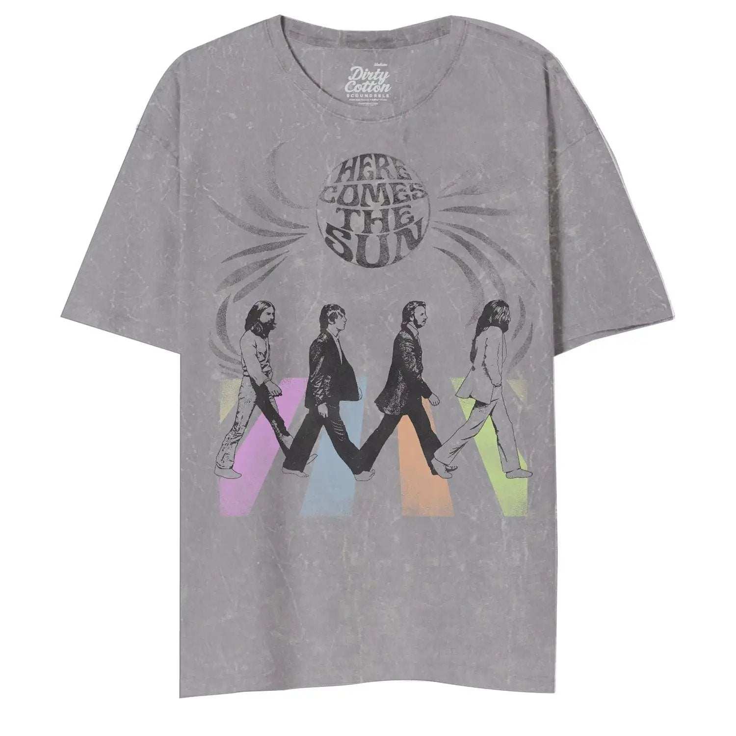 The Beatles Walk To The Sun In Color Unisex T-Shirt - The Beatles - Flyclothing LLC