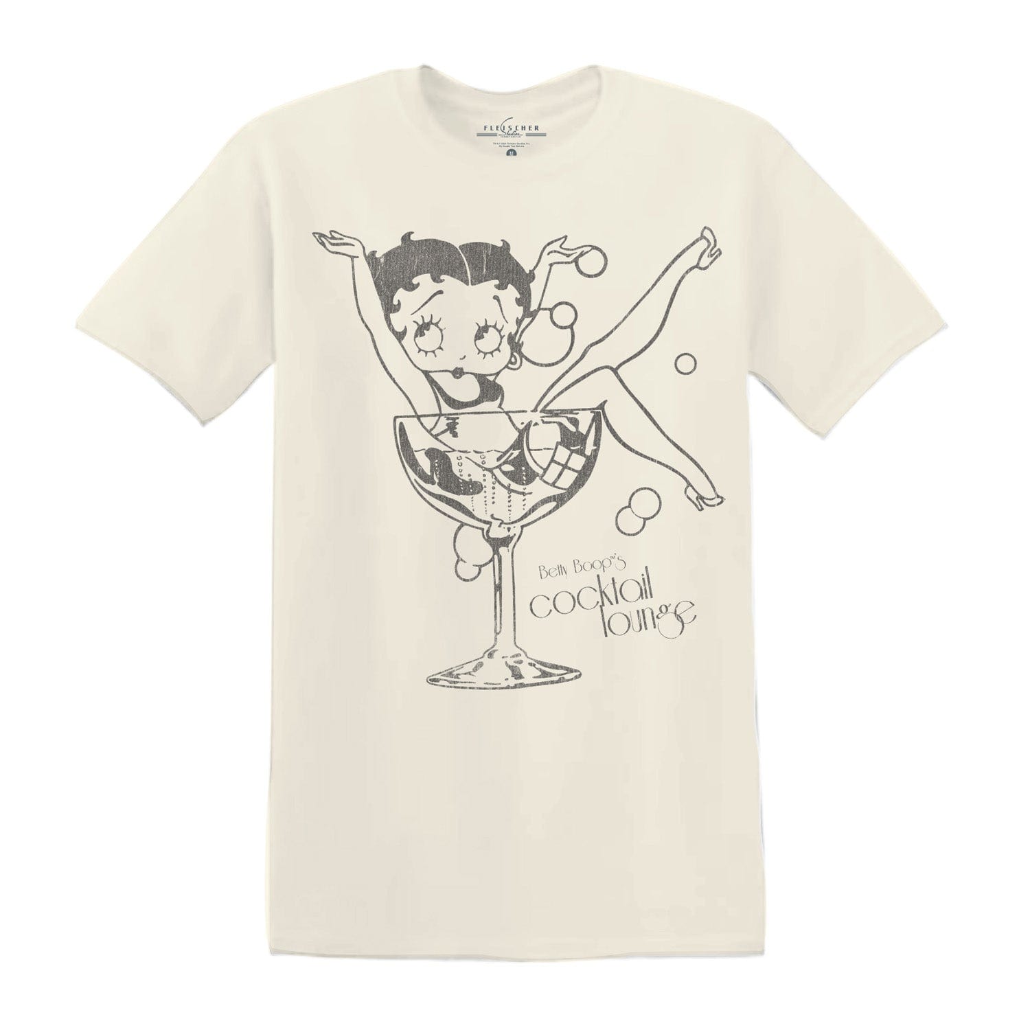 Betty Boop Cocktail Lounge Unisex T-Shirt - Betty Boop