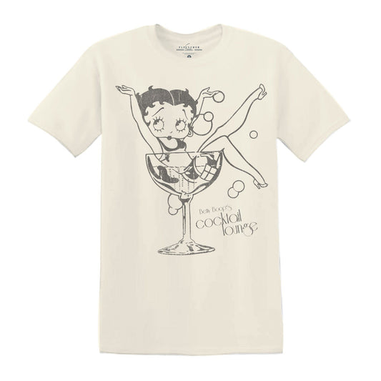 Betty Boop Cocktail Lounge Unisex T-Shirt - Betty Boop