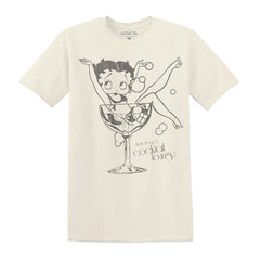 Betty Boop Cocktail Lounge Unisex T-Shirt - Betty Boop