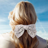 Bling Stone Embellished Bow Barrette - Madeline Love - Flyclothing LLC