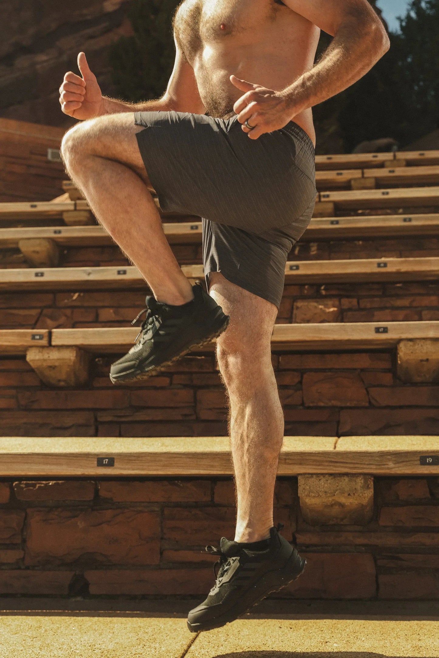The Tribal Council | Grey Tonal Island Block Ball Hammock® 9 Inch Athletic Shorts - Shinesty - Flyclothing LLC