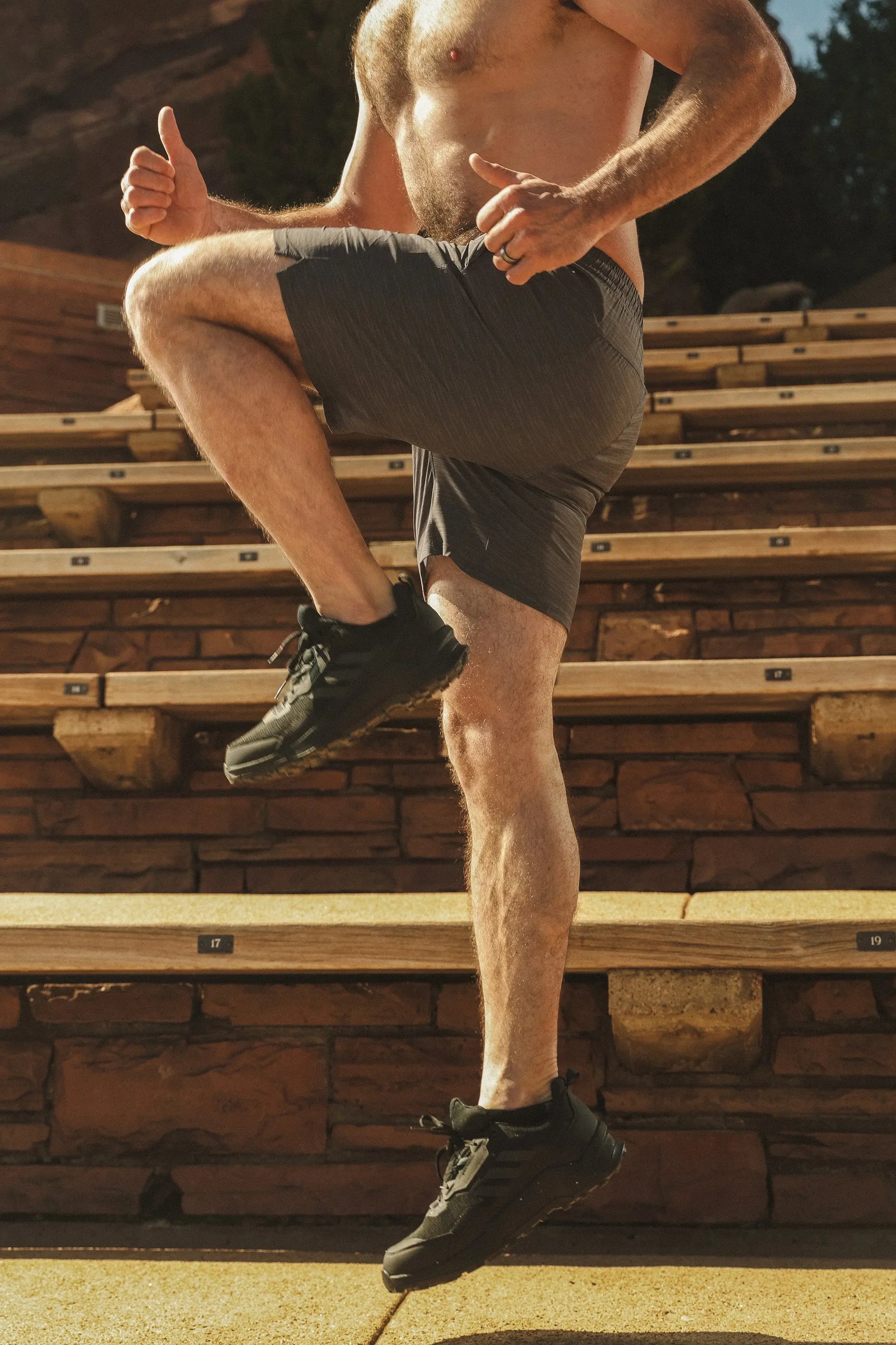 The Tribal Council | Grey Tonal Island Block Ball Hammock® 9 Inch Athletic Shorts - Shinesty - Flyclothing LLC