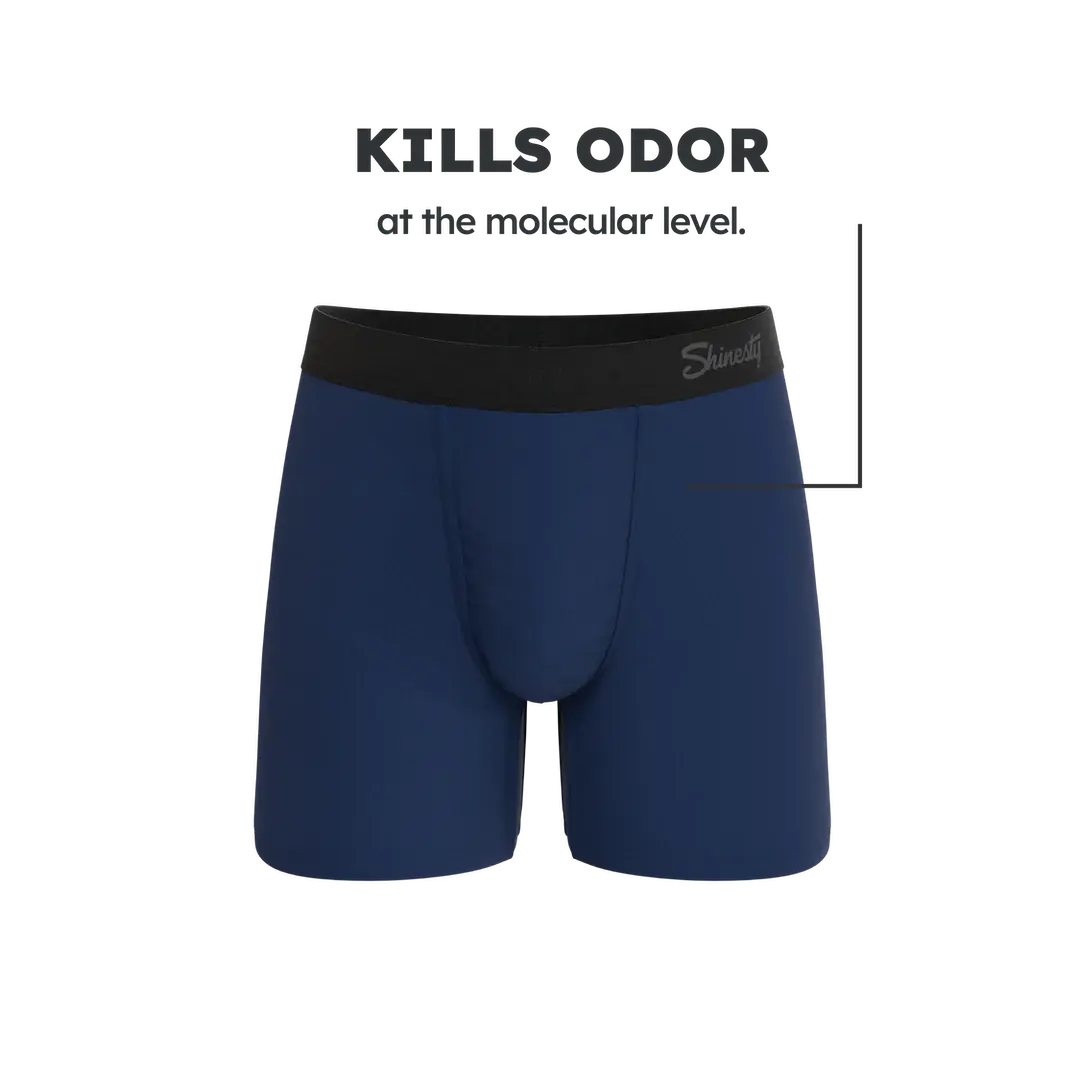 The Big Blue | Navy Fart Proof Ball Hammock® Pouch Underwear - Shinesty - Flyclothing LLC