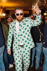 The Big Mistake | Men's Four Leaf St. Patrick's Day Suit - Shinesty - Flyclothing LLC