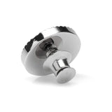 Stainless Steel Rope Border Round Engravable Lapel Pin - Cufflinks.com - Flyclothing LLC