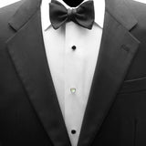 Double Sided Mother of Pearl Round Beveled 5-Stud Set - Cufflinks.com - Flyclothing LLC