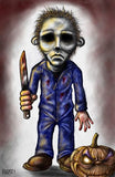 Black Market Art Company Blackest Eyes Print