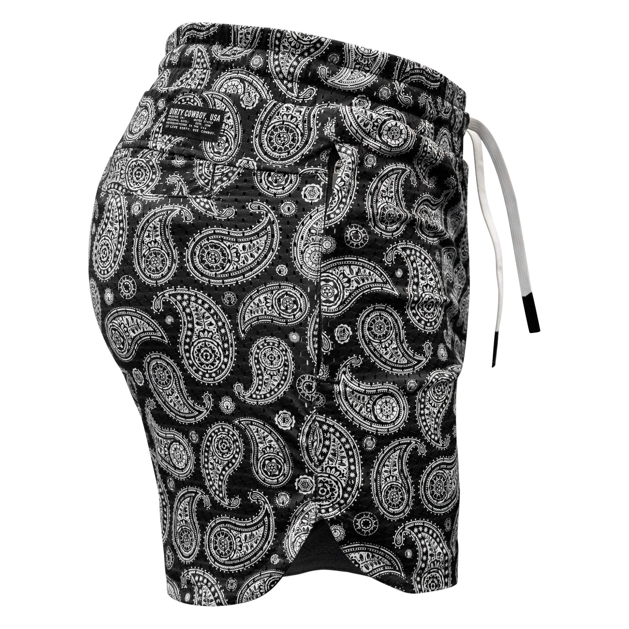 Men’s Double-Layer Mesh Training Shorts — 5" Inseam - DIRTY COWBOY USA - Flyclothing LLC