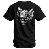 Blue Collar Skull Men's T-Shirt - DIRTY COWBOY USA - Flyclothing LLC