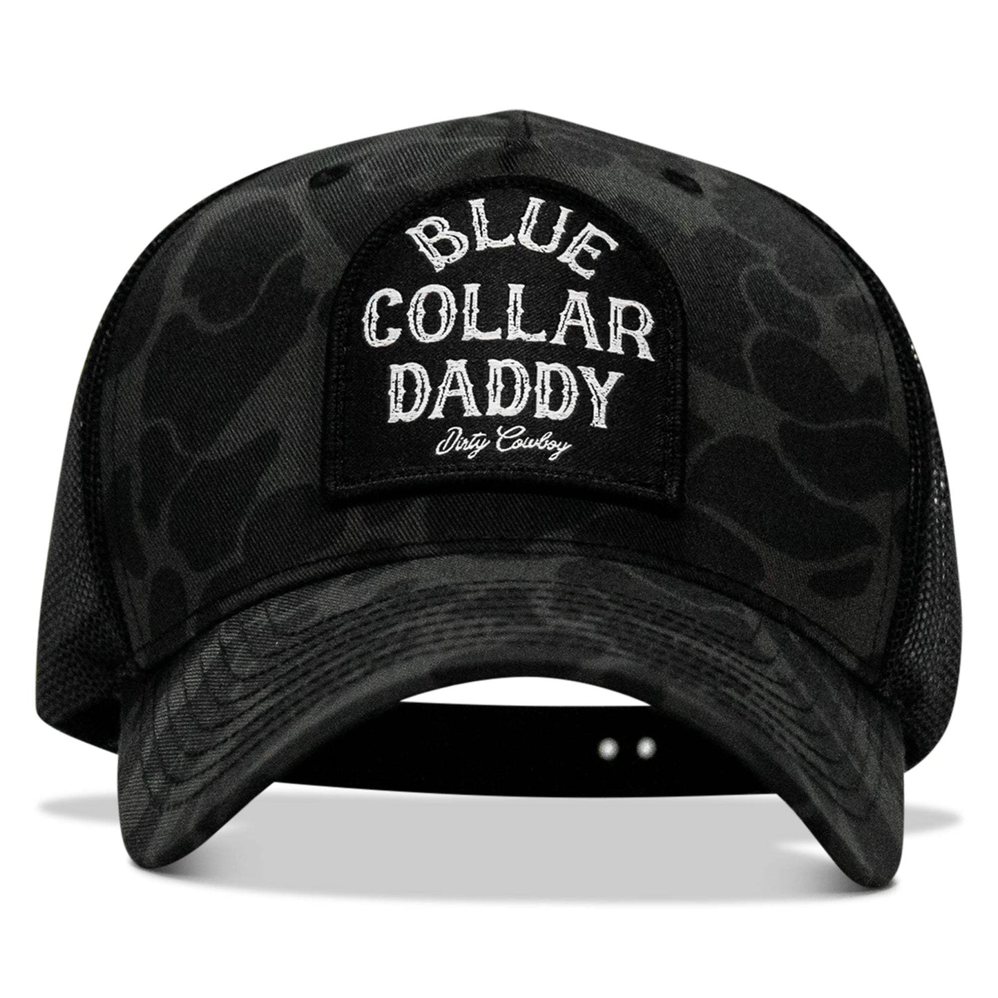 Blue Collar Daddy Patch Snapback Hat - DIRTY COWBOY USA - Flyclothing LLC