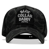 Blue Collar Daddy Patch Snapback Hat - DIRTY COWBOY USA - Flyclothing LLC