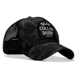 Blue Collar Daddy Patch Snapback Hat - DIRTY COWBOY USA - Flyclothing LLC
