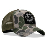 Blue Collar Daddy Patch Snapback Hat - DIRTY COWBOY USA - Flyclothing LLC