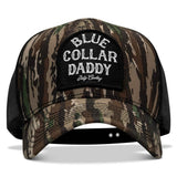Blue Collar Daddy Patch Snapback Hat - DIRTY COWBOY USA - Flyclothing LLC