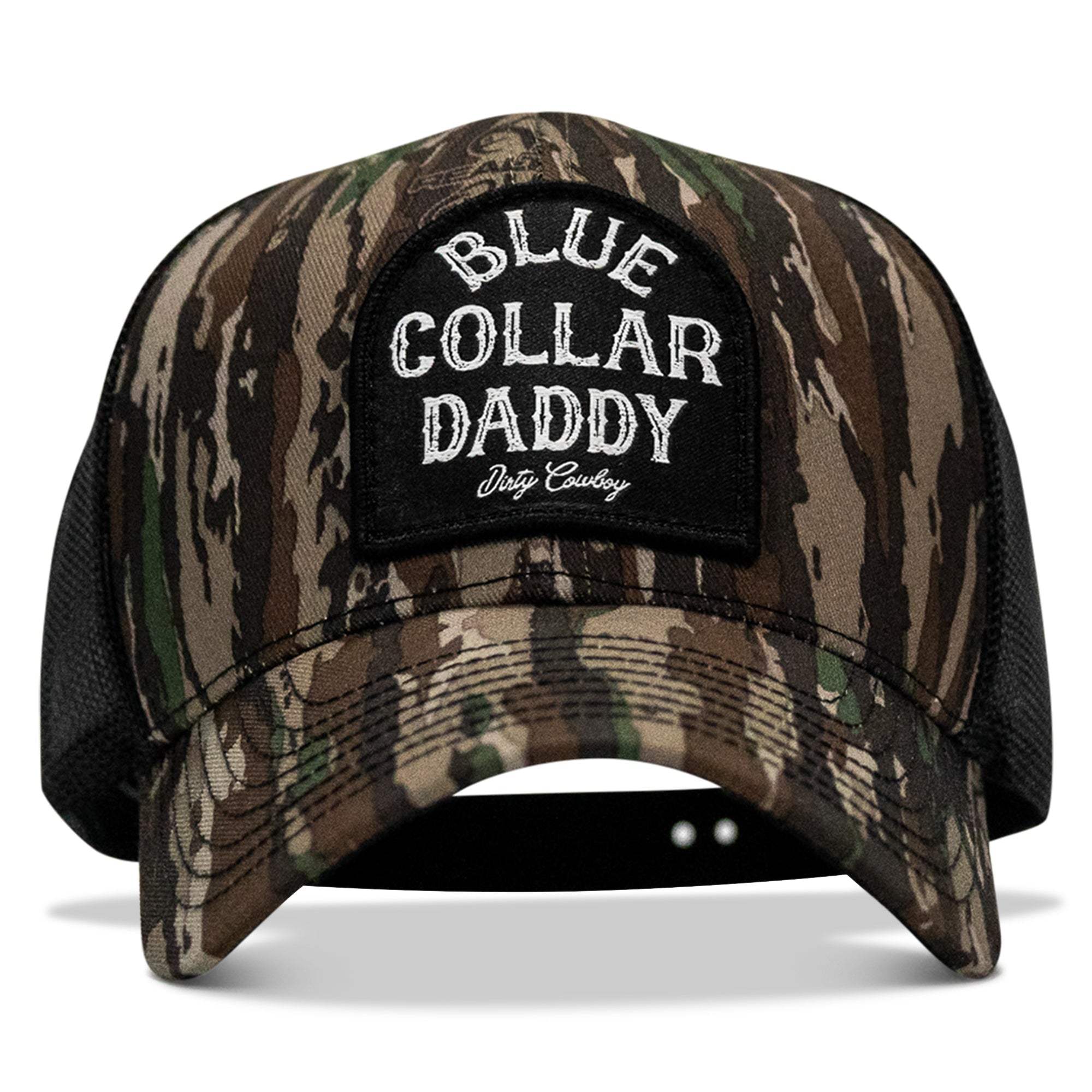 Blue Collar Daddy Patch Snapback Hat - DIRTY COWBOY USA - Flyclothing LLC