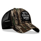 Blue Collar Daddy Patch Snapback Hat - DIRTY COWBOY USA - Flyclothing LLC