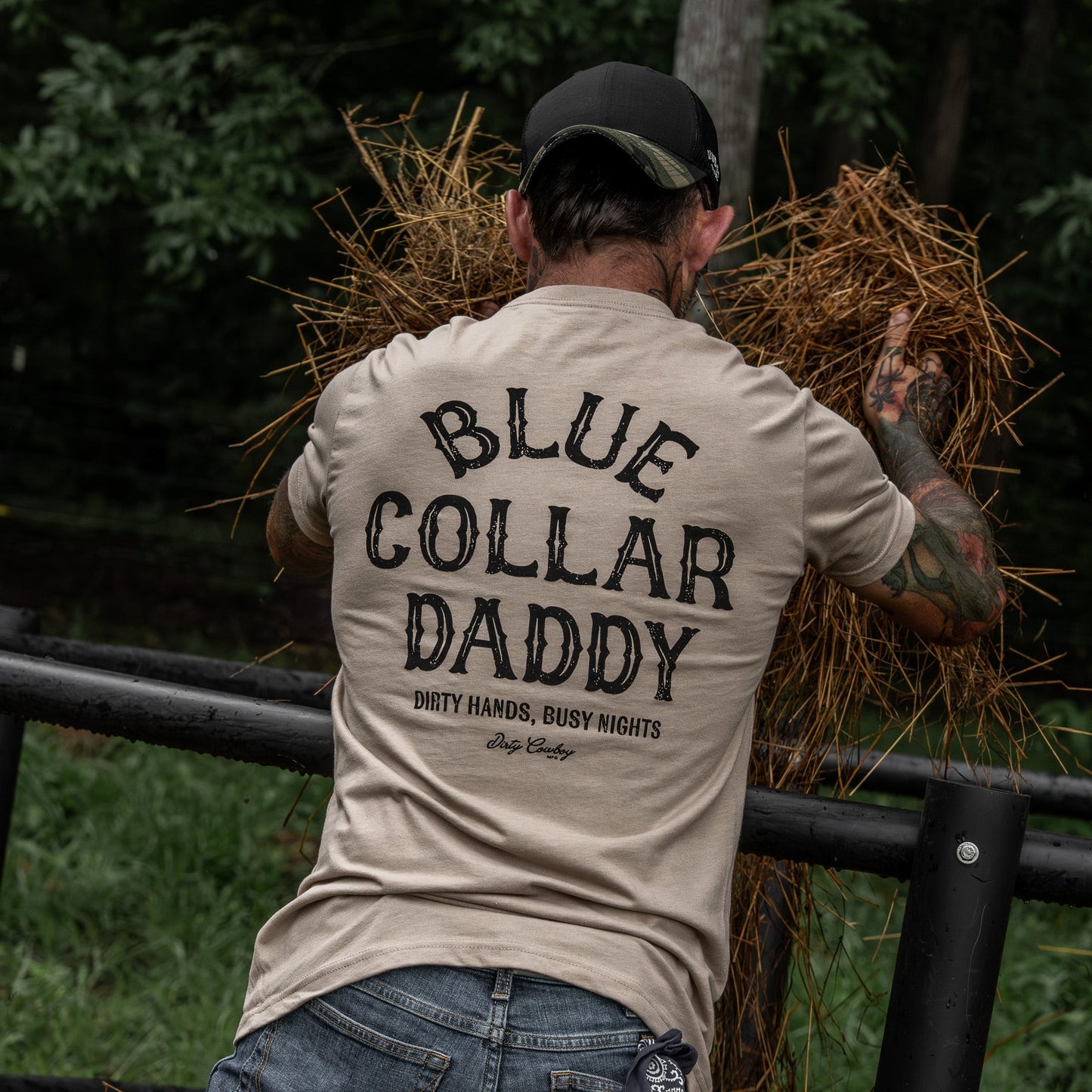 Blue Collar Daddy Men's T-Shirt
