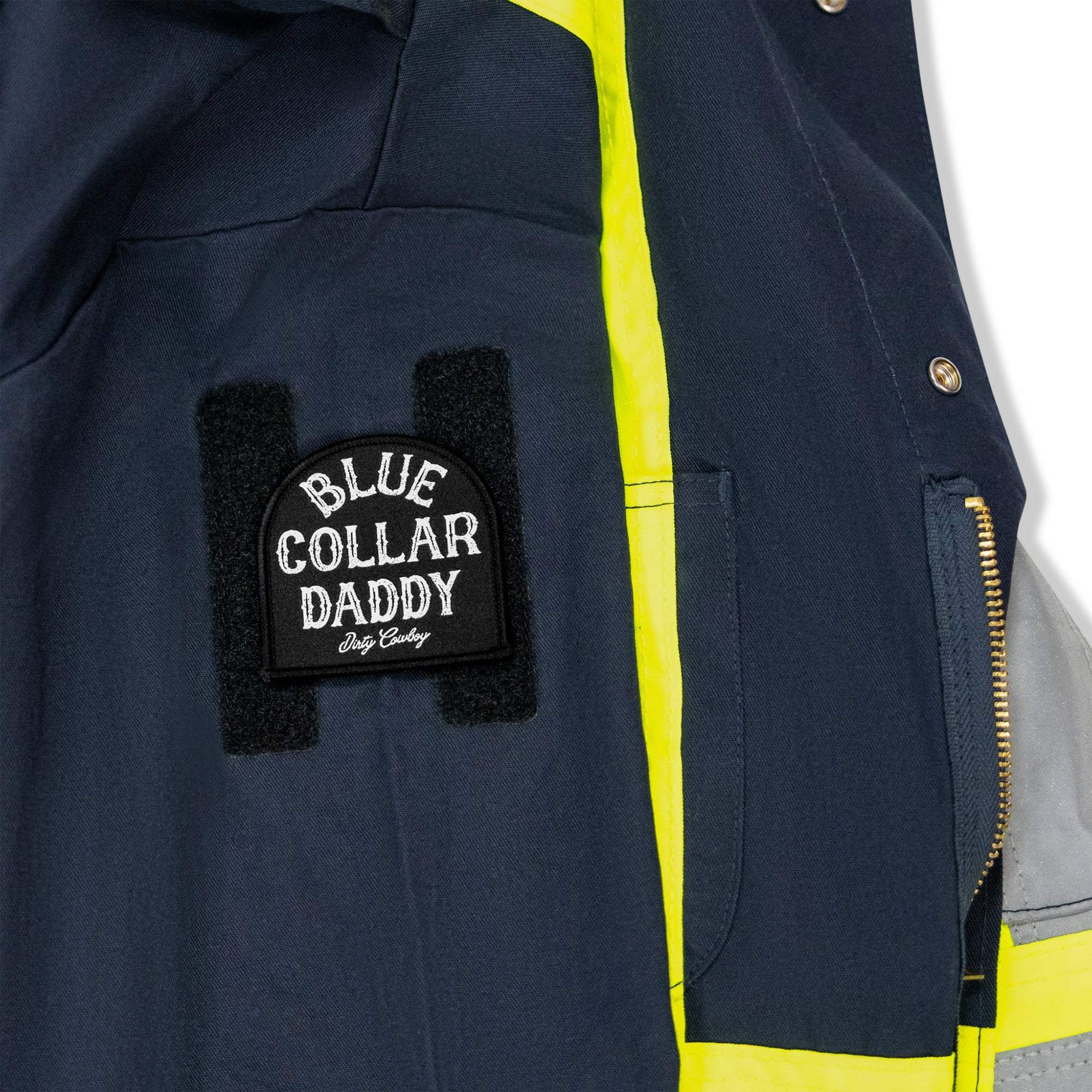 Blue Collar Daddy Velcro Patch - DIRTY COWBOY USA - Flyclothing LLC