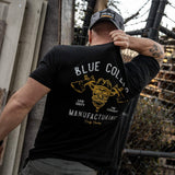Blue Collar Hatchet Men's T-Shirt - DIRTY COWBOY USA - Flyclothing LLC
