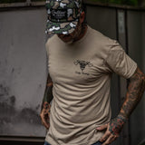 Blue Collar Hatchet Men's T-Shirt - DIRTY COWBOY USA - Flyclothing LLC