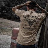 Blue Collar Hatchet Men's T-Shirt - DIRTY COWBOY USA - Flyclothing LLC