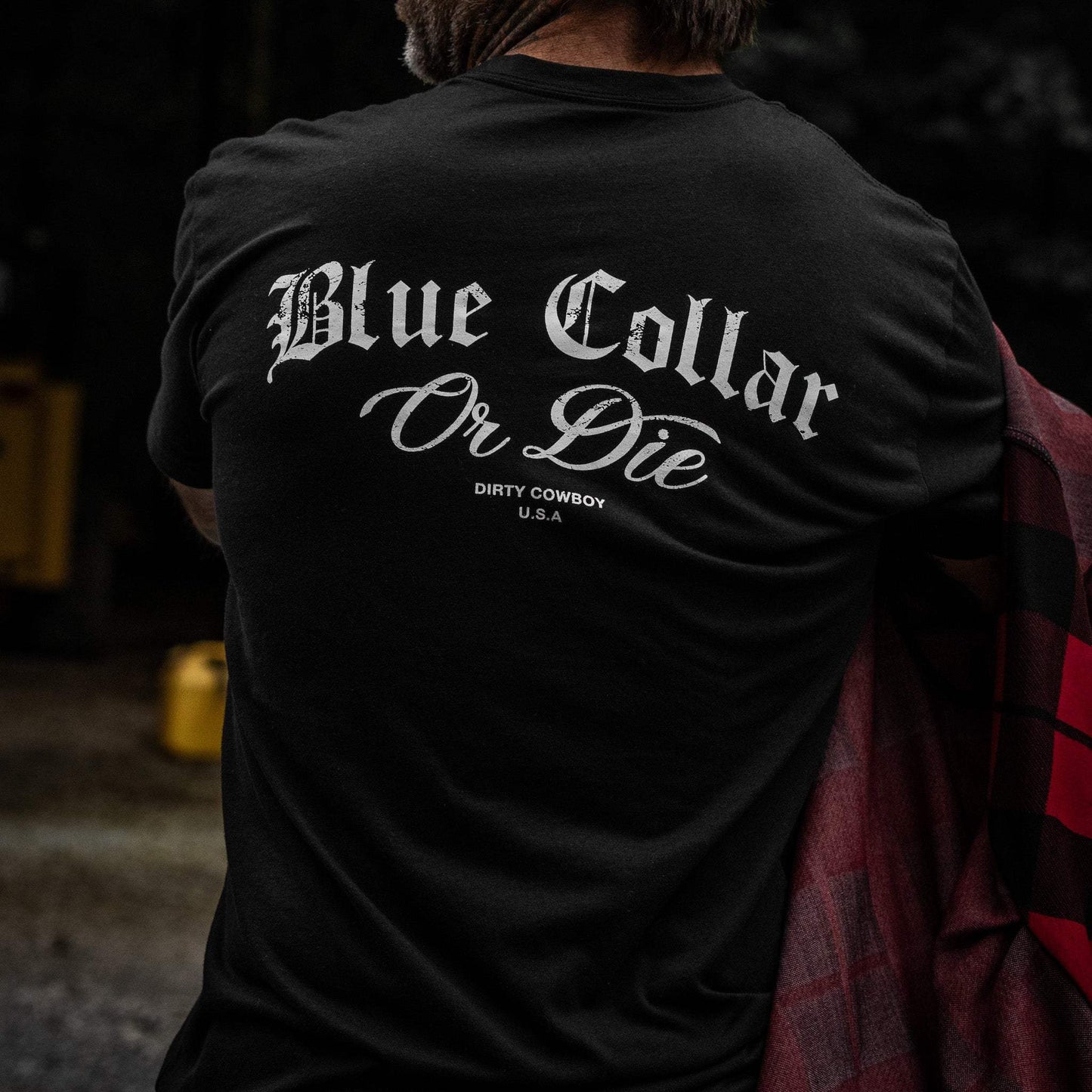 Blue Collar Or Die Men's T-Shirt - DIRTY COWBOY USA - Flyclothing LLC