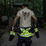 Blue Collar Skull Men's T-Shirt - DIRTY COWBOY USA - Flyclothing LLC