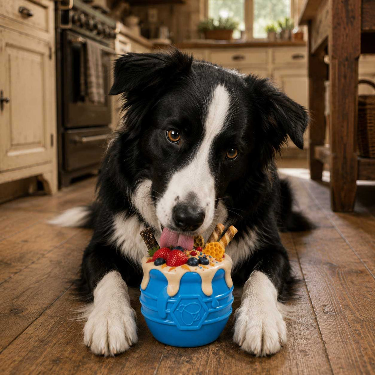 Honey Pot Dog eCup Treat Dispenser | Durable PUP-X Rubber Enrichment Toy | USA Made - SodaPup/True Dogs, LLC - Flyclothing LLC