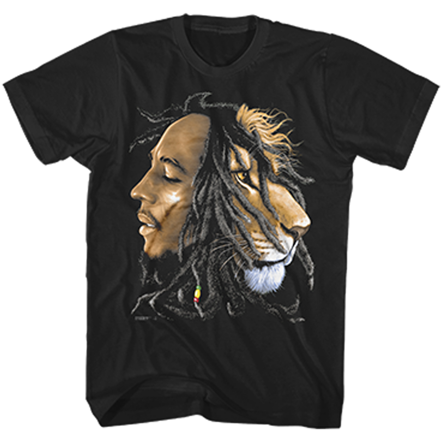 BOB MARLEY PROFILE T-SHIRTS LION/MARLEY