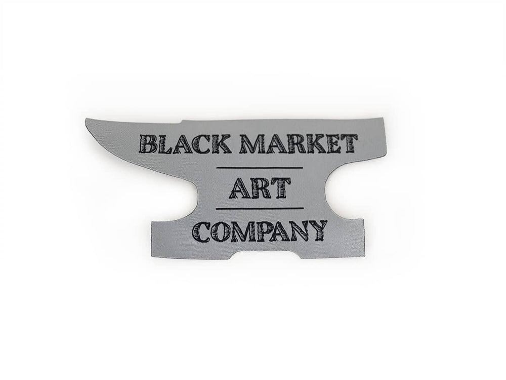 Black Market Art Company Black Market & Anvil Patch Print