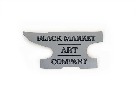 Black Market Art Company Black Market & Anvil Patch Print - Black Market Art Company - Flyclothing LLC