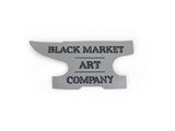 Black Market Art Company Black Market & Anvil Patch Print