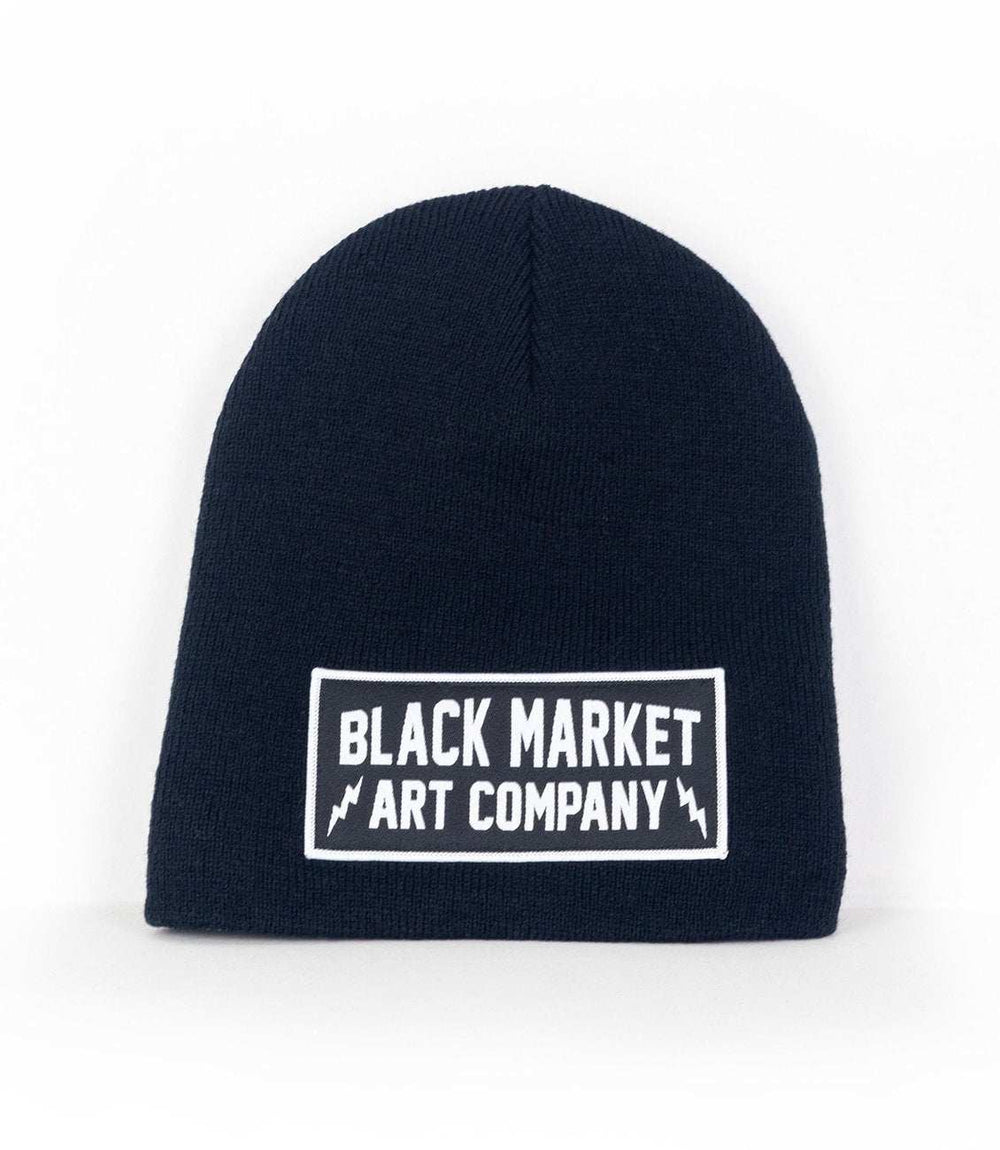 Black Market Art Company Black Market Electric Beanie Print - Black Market Art Company - Flyclothing LLC