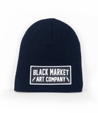 Black Market Art Company Black Market Electric Beanie Print