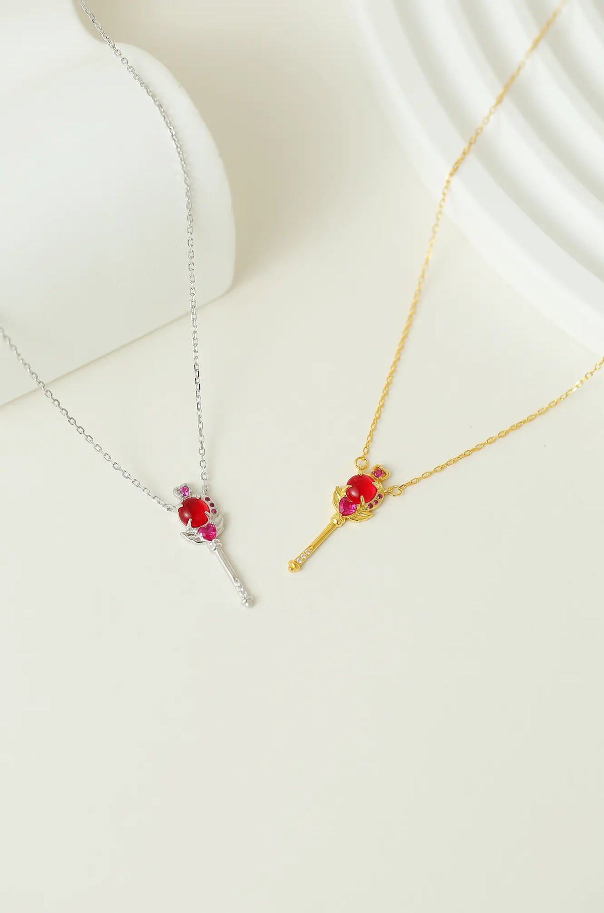 Sailor Moon Love Wand Magic Necklace