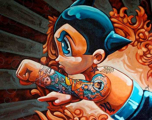 Black Market Art Company Boybot Homage Print - Black Market Art Company - Flyclothing LLC