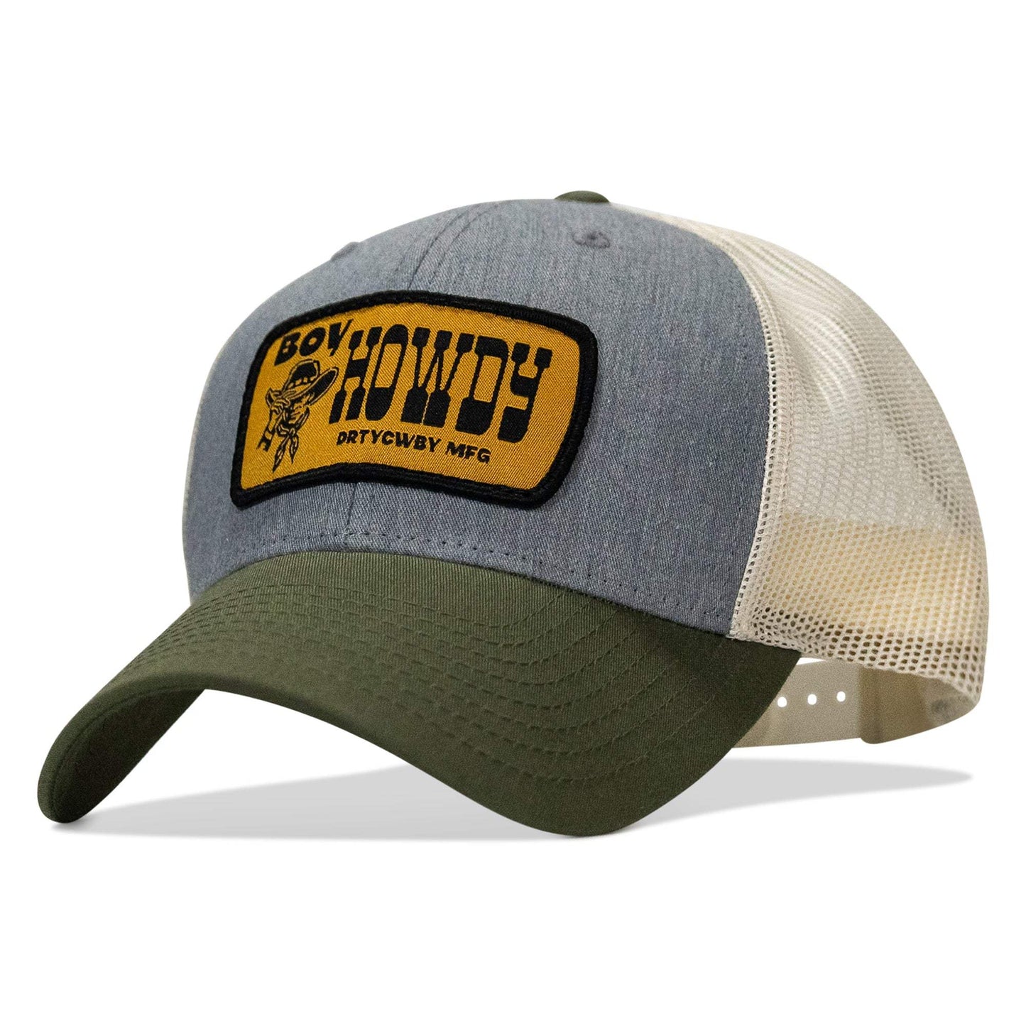 Boy Howdy Western Patch Snapback Hat - DIRTY COWBOY USA - Flyclothing LLC